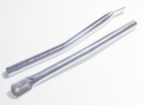 Pswr 2x sprint car short standard nose wing post steel, bend, 12.0" in / 11.5" i