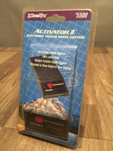 Draw-tite 5500 activator ii electronic trailer brake control for 2 4 6 8 system