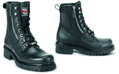 Milwaukee motorcycle clothing company trooper leather women's motorcycle boot