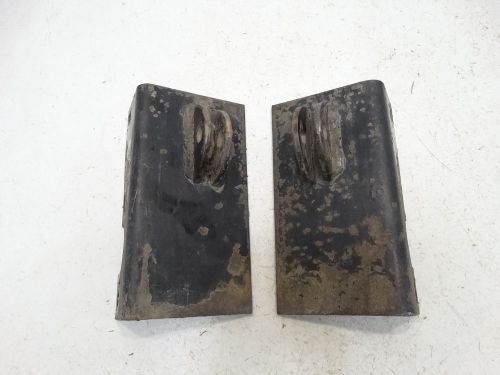 1996 arctic cat bearcat 454 4x4 atv foot rest mounting brackets left right pair