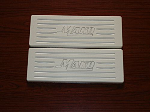 Mako boat steps - 1/2&#034; starboard - engraved with mako emblem