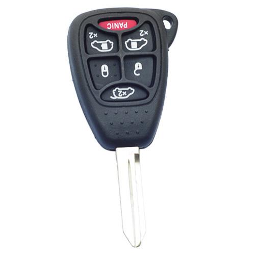 Lot2 New Uncut Blade Remote Key Shell Fit for Chrysler Dodge Jeep W/Pad 6buttons, US $12.00, image 4