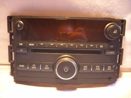 2006 2007 saturn vue radio cd with aux port face plate 15790419 cy7940