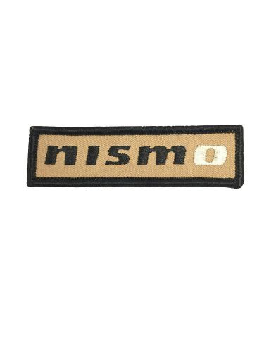 Nissan nismo 3.5" x 1" velcro tactical morale patch-coyote tan