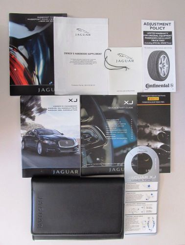 2011 2012 2013 2014 2015 jaguar xj xjr xjl owners manual inc navigation instrctn