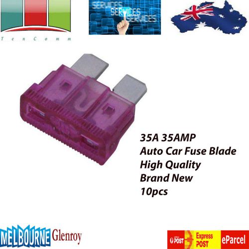 10 pieces standard blade auto car assorted fuse assortment kit 35a 35 amp