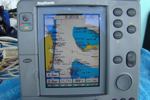 Raytheon l760-rc chartplotter depth finder pristine