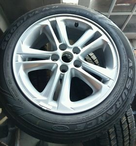 09-17 2009-2017 chevrolet chevy cruze oem alloy wheels and tires 16in 5 x 105