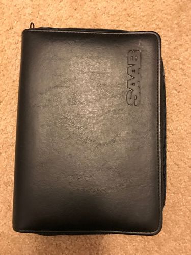 Saab 93 2000 original owner manual leather bag