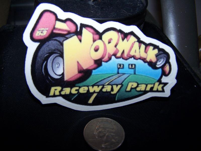 Norwalk raceway park - sticker 