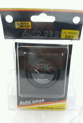 Autometer 2354 autogage electric oil pressure gauge 1.5&#034;  new free shipping