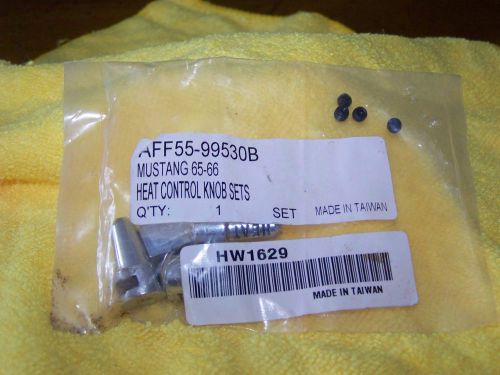 Ford mustang heater knobs 1964 1/2 to 1966-new in package