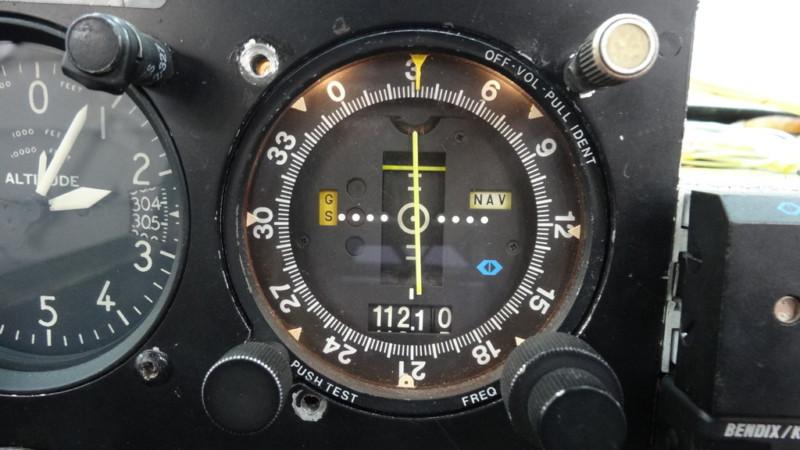 Narco avionics nav 122 tso indicator 14v narco nav 122 piper cessna bellanca