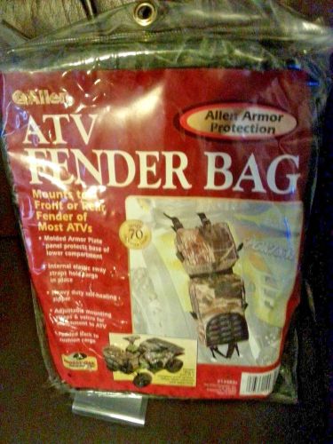 New- unopened- allen break-up atv fender bag-mossy oak-camouflage
