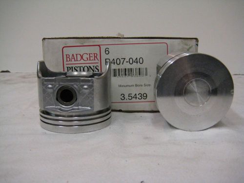 G.m. 2.8/173 badger pistons (cast) .040 os