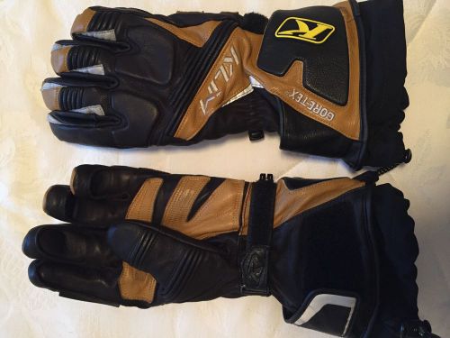 Klim elite snowmobile gloves large
