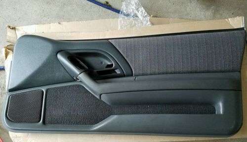 93-02 camaro cloth right front interior door trim panel passenger armrest handle