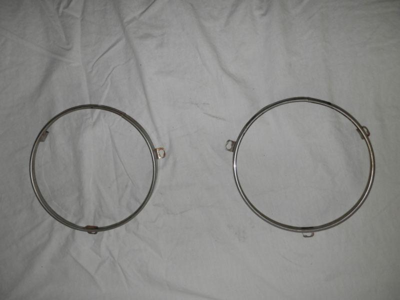 1970 barracuda head light rings