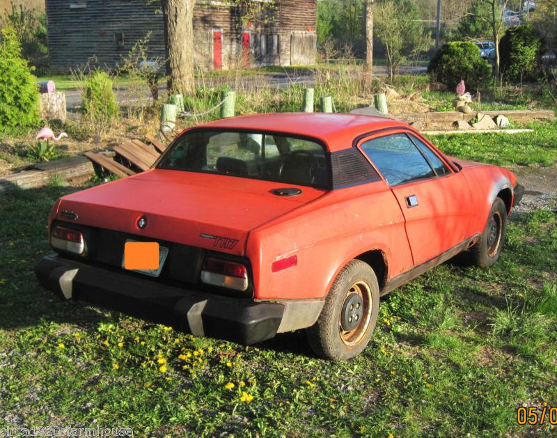 Tr7    no engine or trans.  rolling body only. 