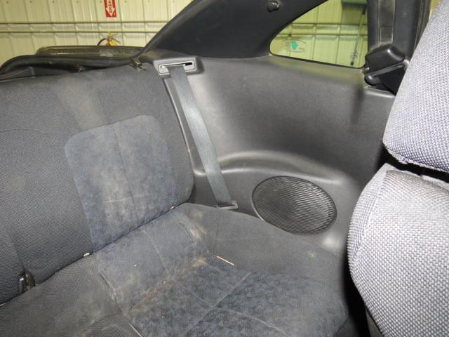 2003 mitsubishi eclipse rear seat belt & retractor only lh driver black