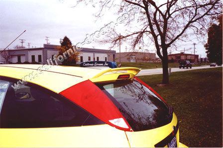 Painted ford focus 3dr/5dr custom style spoiler 2005-2007