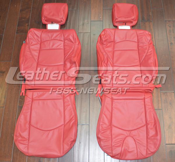 2009 - 2012 nissan 370z custom leather trimmed seat upholstery kit