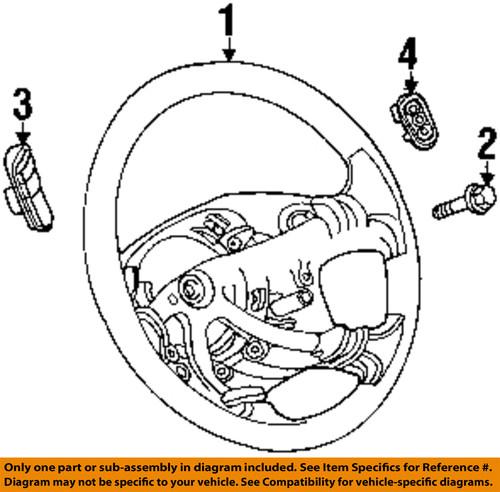 MOPAR OEM 4685729AB Steering Wheel-Radio Switch, US $22.00, image 3