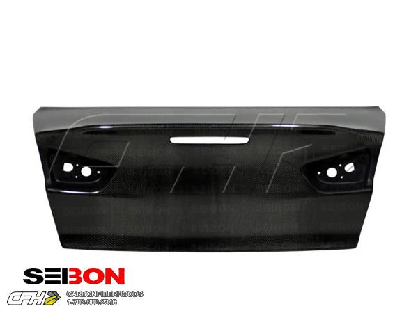 Seibon carbon fiber csl-style carbon fiber trunk lid mitsubishi evo 08-12 usa ba