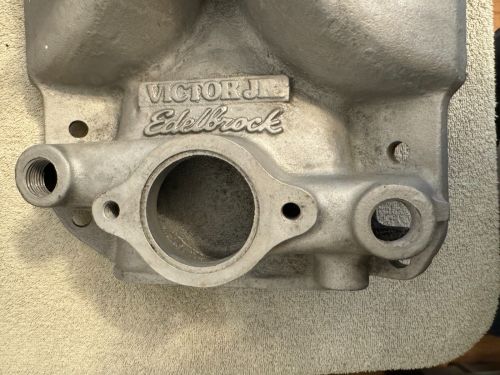Edelbrock Victor Jr 2975 Small Block Chevy 350 383 400 Aluminum Intake Manifold, US $299.00, image 5