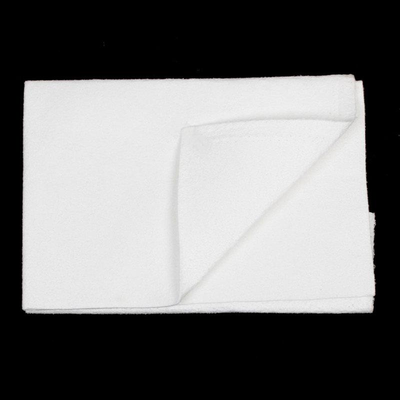White microfiber car window clean washing towel washcloth cloth 51 x 45cm