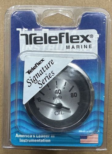 NEW MARINE TELEFLEX STERLING 12 VOLTS OIL PRESSURE GAUGE 0-80 PSI 2" # 63479P, C $55.00, image 5