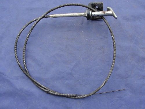Studebaker 1955 1954 1953 OD Cable Pull and Bracket - Good One!, US $42.50, image 3
