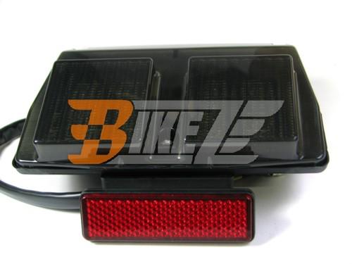 Fit ducati 748 916 996 998 smoke led tail light w/ turn signal integrated