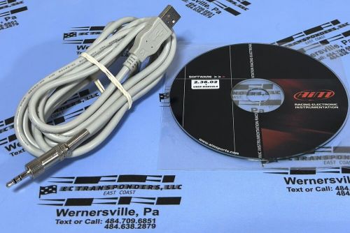 AIM MXL DATA DOWNLOAD CABLE / RACE STUDIO 2 SOFTWARE, US $40.00, image 3