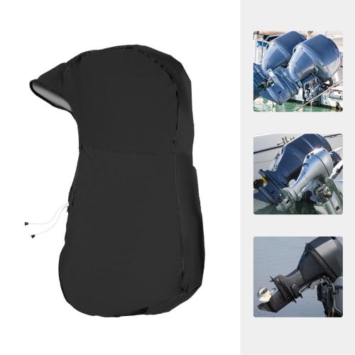 Outboard Motor Cover Engine Cover 600D Oxford Cloth Boat Hood Cover Waterproof, US $10.02, image 30