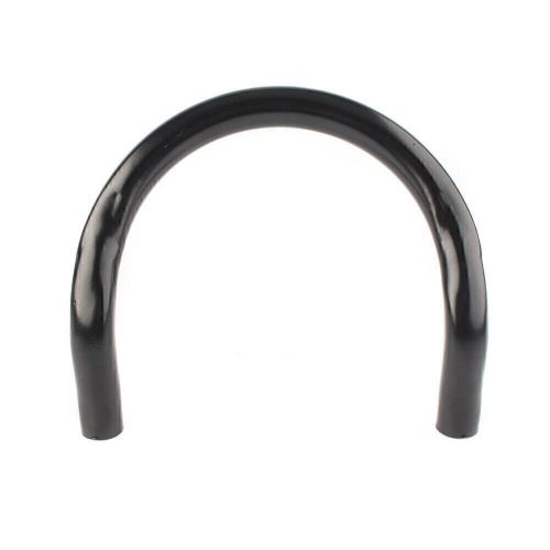 175mm rear seat hoop loop frame tracker end stainless steel black fit cafe racer