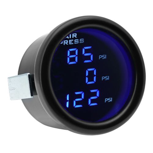 52mm LED Three Digital Air Pressure Gauge PSI Air Suspension Meter w/3 Sensors, US $48.69, image 14