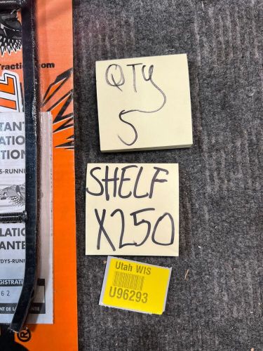 (qty 5) woodys top stock hard surface bar carbide runner hsp-1125-1 for polaris