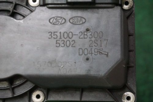 2016 KIA RIO 1.6L Throttle Body OEM 351002B300, US $52.74, image 2