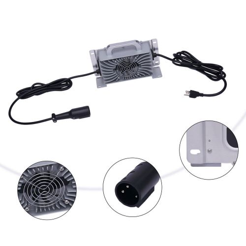15 AMP Battery Charger For Club Car Golf Cart 48 Volt Round 3 Pin Plug 48V New, US $149.02, image 10