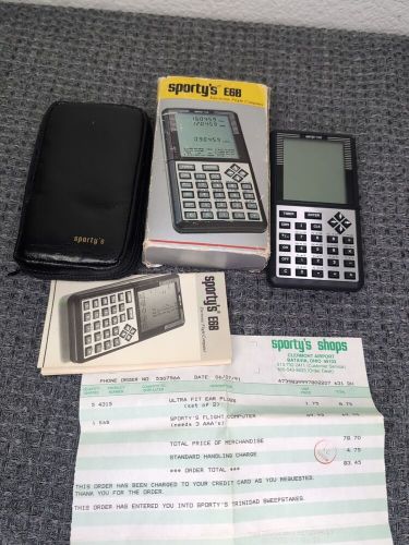 Sporty's E6B Electronic Flight Computer - Parts Only/Repair, US $24.99, image 2