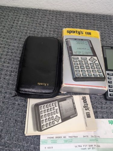 Sporty's E6B Electronic Flight Computer - Parts Only/Repair, US $24.99, image 3