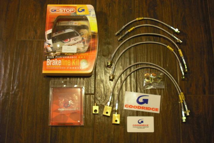 Goodridge g-stop ss brake line kit for 04-10 nissan titan 22118 or 22116