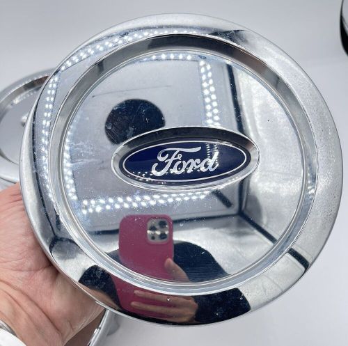 2003-06 FORD Expedition OEM Wheel Center Cap Mirror Chrome 4L14-1A096-DB Set o 4, US $44.99, image 2