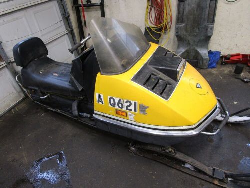 Vintage 73 Ski Doo Olympique 340 Snowmobile Exhaust Muffler Can, US $109.99, image 3