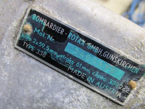 Vintage 73 Ski Doo Olympique 340 Snowmobile Exhaust Muffler Can, US $109.99, image 5