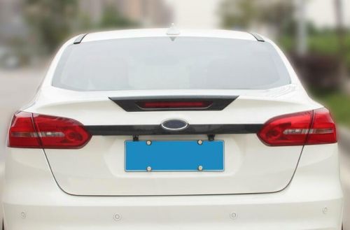 Carbon Fiber Fit For Ford Focus Sedan 1PCS High Brake Lamp Cover Trim 15-2018, US $74.79, image 4