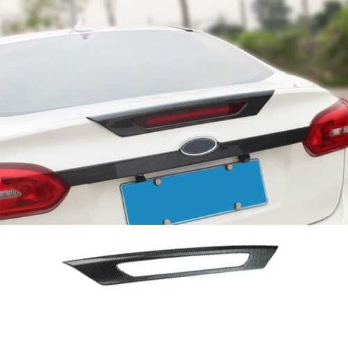 Carbon Fiber Fit For Ford Focus Sedan 1PCS High Brake Lamp Cover Trim 15-2018, US $74.79, image 7