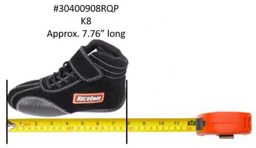 RaceQuip Euro Carbon-L Series Race Shoes Toddler Black - 8T (ages 2-3 years), US $103.82, image 3