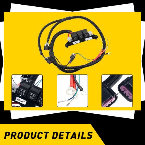 Retrofit Stand Alone Electric Fan Harness For Silverado Sierra Tahoe Yukon Chevy, US $60.99, image 5